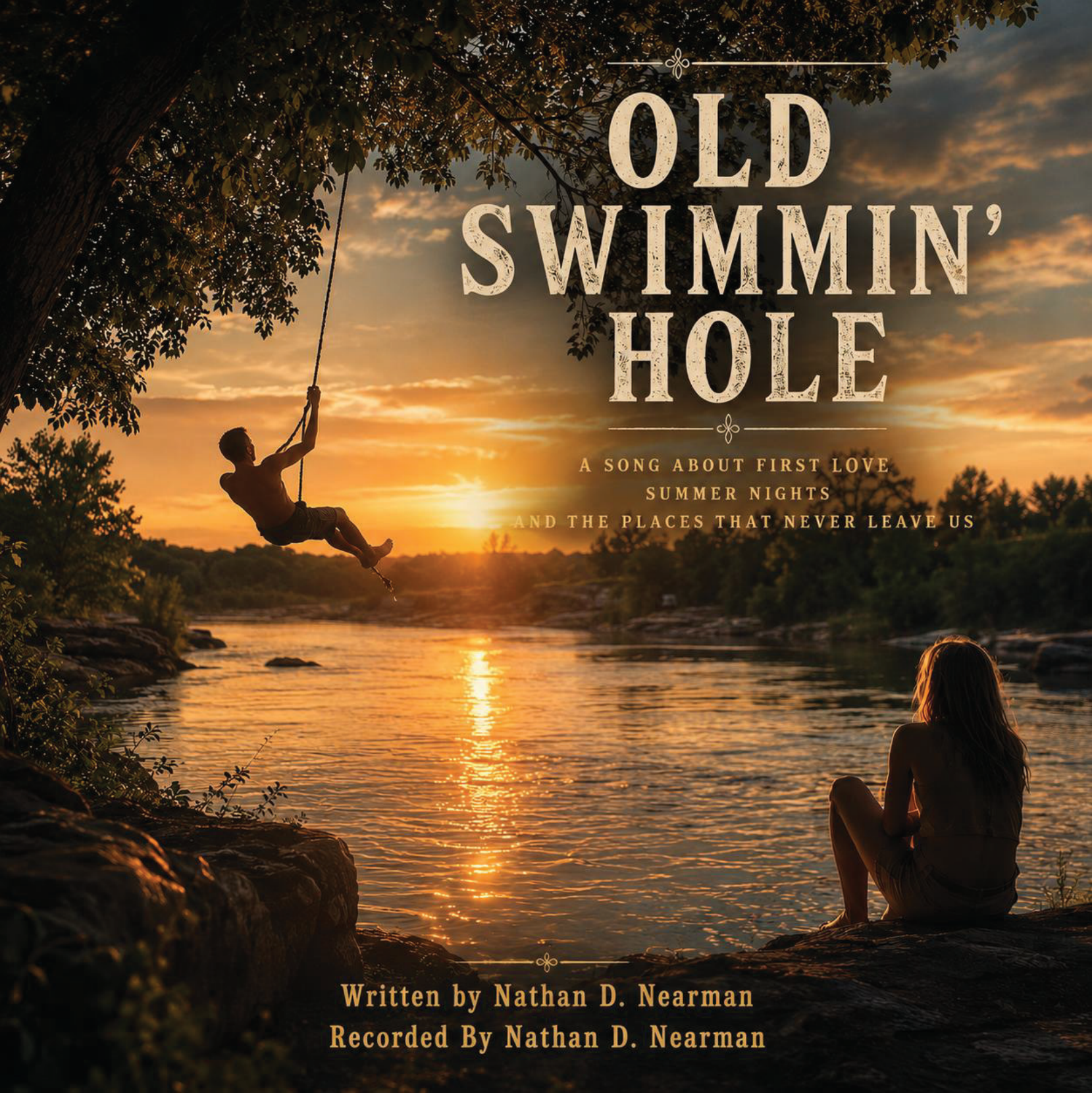 The Old Swimmin' Hole — song artwork by Nathan D. Nearman